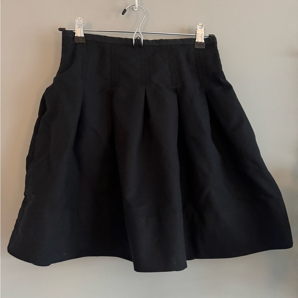 Gap Women’s Black Structured Circle Mini Skirt, Size 0